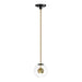 ET2 E25152-BKNAB Nucleus LED Pendant, Black / Natural Aged Brass Main Image.jpg