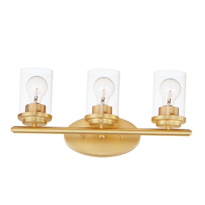 Maxim 10213CLSBR Corona Three Light Bath Vanity, Satin Brass Main Image.jpg