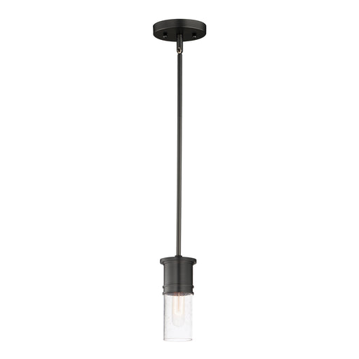 Maxim 10362CDBK Rexford One Light Mini Pendant, Black Main Image.jpg