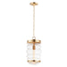 Maxim 11124CLSBR Newport One Light Pendant, Satin Brass Main Image.jpg