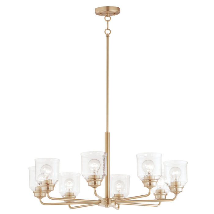 Maxim 12268CDHR Acadia Eight Light Chandelier, Heritage Main Image.jpg