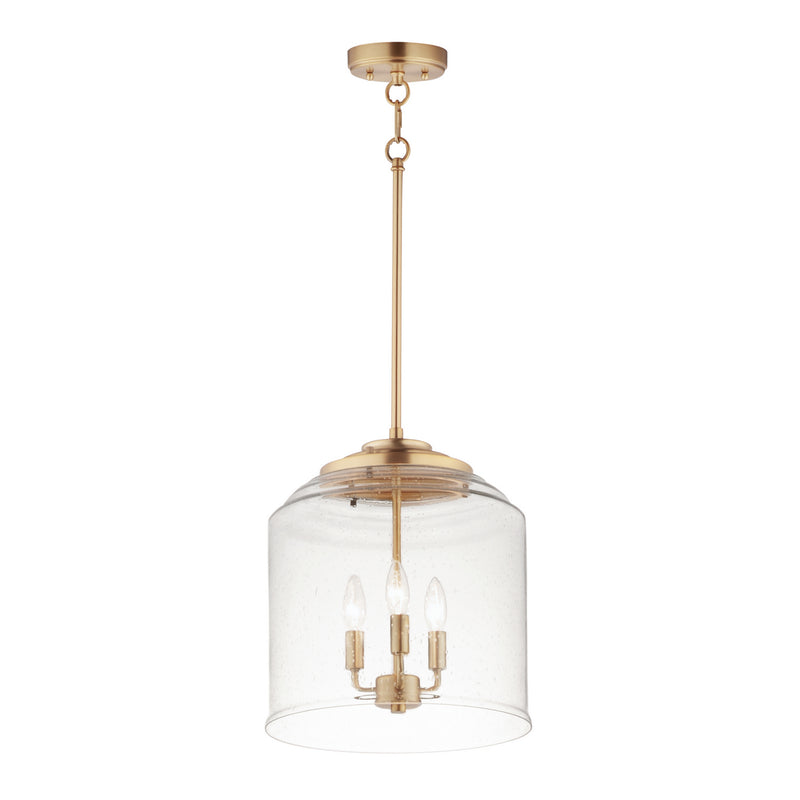 Maxim 12273CDHR Acadia Three Light Pendant, Heritage Main Image.jpg