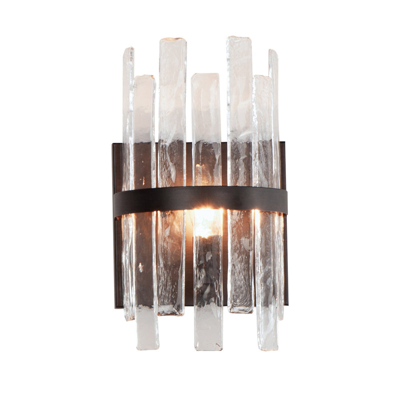 Maxim 21839AGDBZ Warren One Light Wall Sconce, Dark Bronze Main Image.jpg