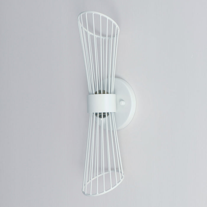 Maxim 24171MW Zeta LED Wall Sconce, Matte White Alternate Image 3.jpg