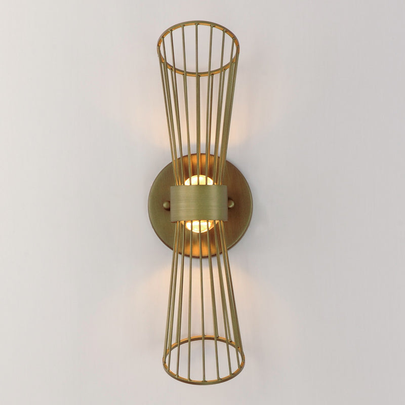 Maxim 24171NAB Zeta LED Wall Sconce, Natural Aged Brass Alternate Image 2.jpg