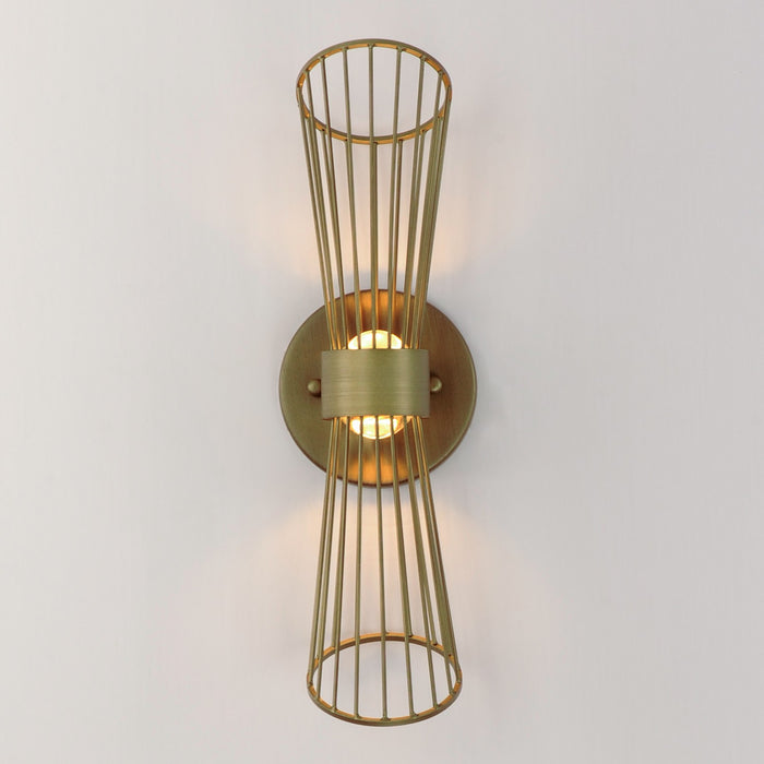 Maxim 24171NAB Zeta LED Wall Sconce, Natural Aged Brass Alternate Image 2.jpg