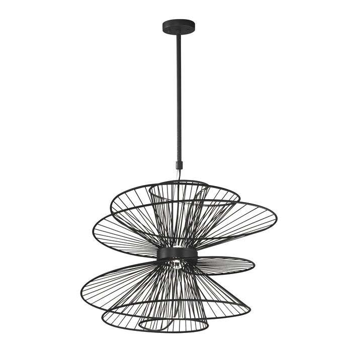 Maxim 24176BK Zeta LED Pendant, Black Main Image.jpg