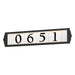 Maxim 53650BK Address LED Address Frame, Black Main Image.jpg