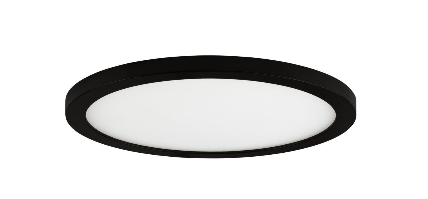 Maxim 58714WTBK Wafer LED Flush Mount, Black Main Image.jpg