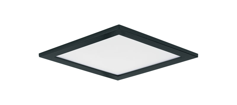 Maxim 58722WTBK Wafer LED Flush Mount, Black Main Image.jpg