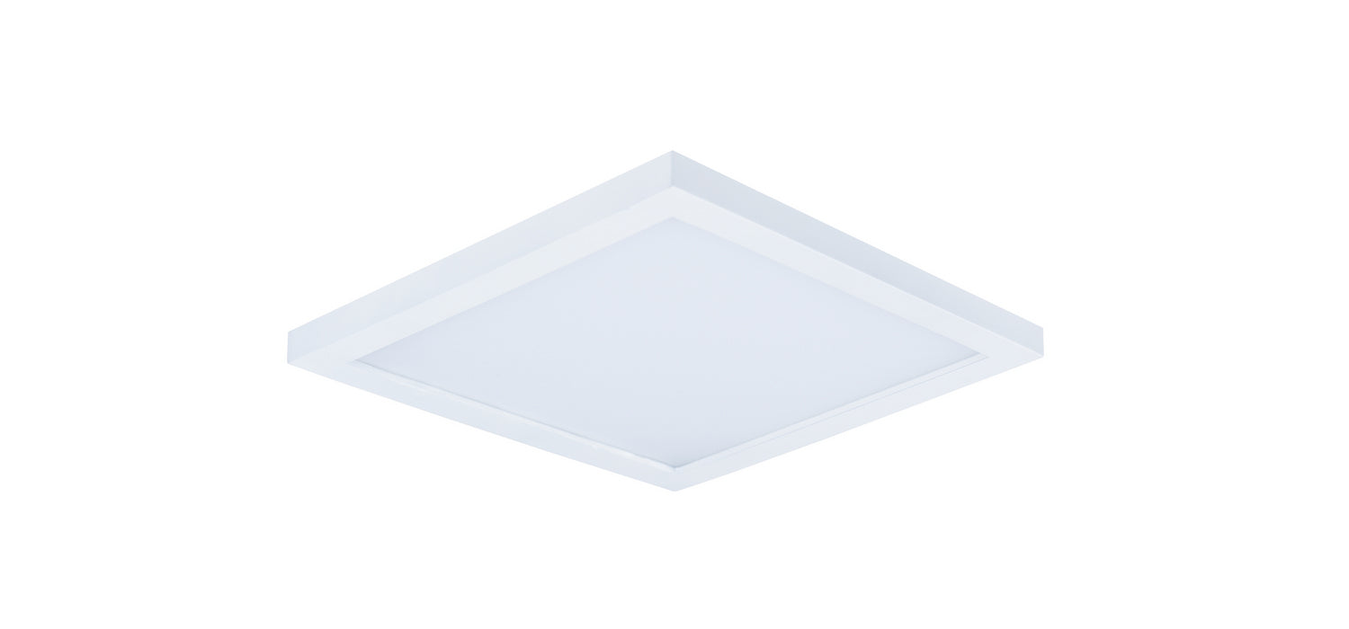 Maxim 58722WTWT Wafer LED Flush Mount, White Main Image.jpg