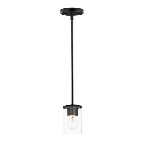 Maxim 90200CLBK Corona One Light Mini Pendant, Black Main Image.jpg