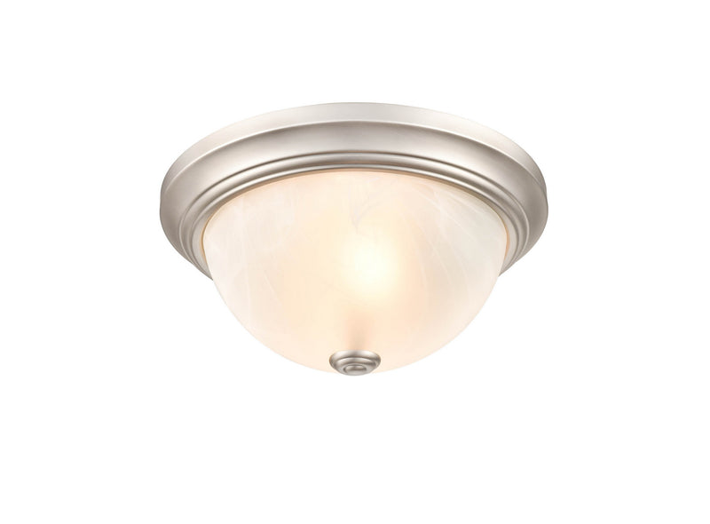 Millennium 4601-SN Two Light Flushmount, Satin Nickel Main Image.jpg