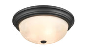 Millennium 4605-MB Three Light Flushmount, Matte Black Main Image.jpg