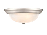 Millennium 4605-SN Three Light Flushmount, Satin Nickel Main Image.jpg
