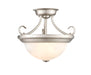 Millennium 4771-SN Two Light Semi-Flush Mount, Satin Nickel Main Image.jpg