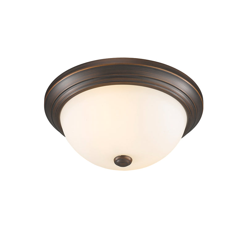 Millennium 4903-RBZ Two Light Flushmount, Rubbed Bronze Main Image.jpg