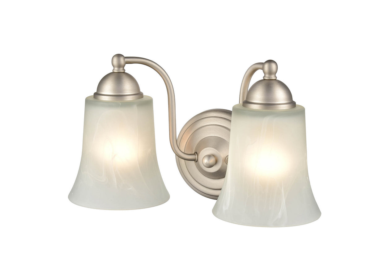 Millennium 9332-SN Two Light Vanity, Satin Nickel — ShoppersLighting