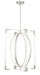 George Kovacs P2266-084-L Double Take LED Pendant, Brushed Nickel Main Image.jpg