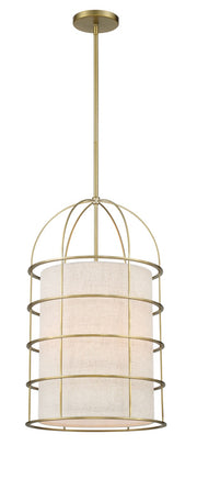 Minka-Lavery 2154-695 Gateway Park Four Light Pendant, Soft Brass Main Image.jpg