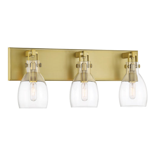 Minka-Lavery 2273-695 Tiberia Three Light Bath Bar, Soft Brass Main Image.jpg