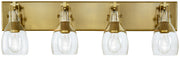 Minka-Lavery 2274-695 Tiberia Four Light Bath Bar, Soft Brass Main Image.jpg