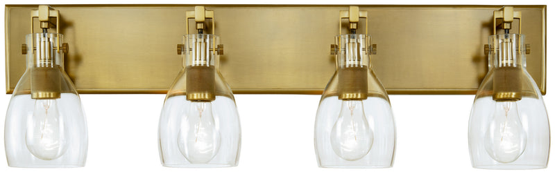 Minka-Lavery 2274-695 Tiberia Four Light Bath Bar, Soft Brass Main Image.jpg