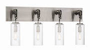 Minka-Lavery 2894-691 Pullman Junction Four Light Bath, Coal With Brushed Nickel Main Image.jpg