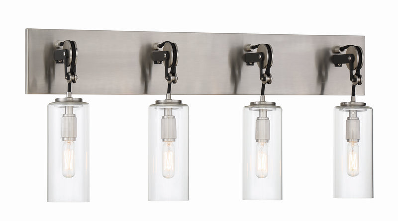 Minka-Lavery 2894-691 Pullman Junction Four Light Bath, Coal With Brushed Nickel Main Image.jpg