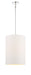 Minka-Lavery 3924-613 Palmetto Four Light Pendant, Polished Nickel Main Image.jpg