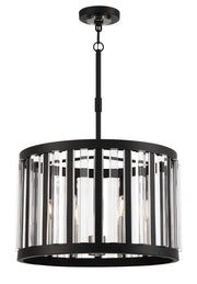 Minka-Lavery 5496-729 Majestic Splendor Six Light Chandelier, Sand Coal And Polished Nickel Main Image.jpg