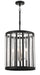 Minka-Lavery 5497-729 Majestic Splendor Four Light Pendant, Sand Coal And Polished Nickel Main Image.jpg