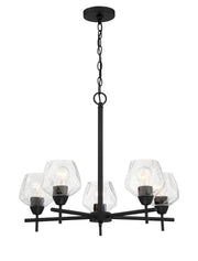 Minka-Lavery 2175-66A Camrin Five Light Chandelier, Coal Main Image.jpg