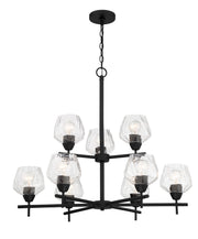Minka-Lavery 2179-66A Camrin Nine Light Chandelier, Coal Main Image.jpg