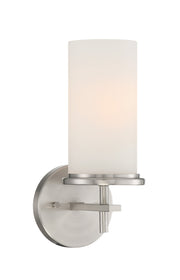 Minka-Lavery 4091-84 Haisley One Light Bath Bar, Brushed Nickel Main Image.jpg