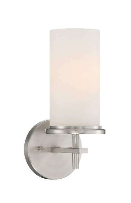 Minka-Lavery 4091-84 Haisley One Light Bath Bar, Brushed Nickel Main Image.jpg