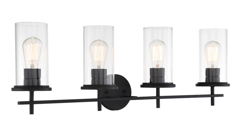 Minka-Lavery 4094-66A Haisley Four Light Bath Bar, Coal Main Image.jpg
