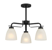 Minka-Lavery 4883-66A Kaitlen Three Light Semi Flush / Chandelier, Coal Main Image.jpg