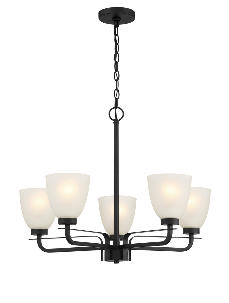 Minka-Lavery 4885-66A Kaitlen Five Light Chandelier, Coal Main Image.jpg