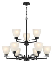 Minka-Lavery 4889-66A Kaitlen Nine Light Chandelier, Coal Main Image.jpg
