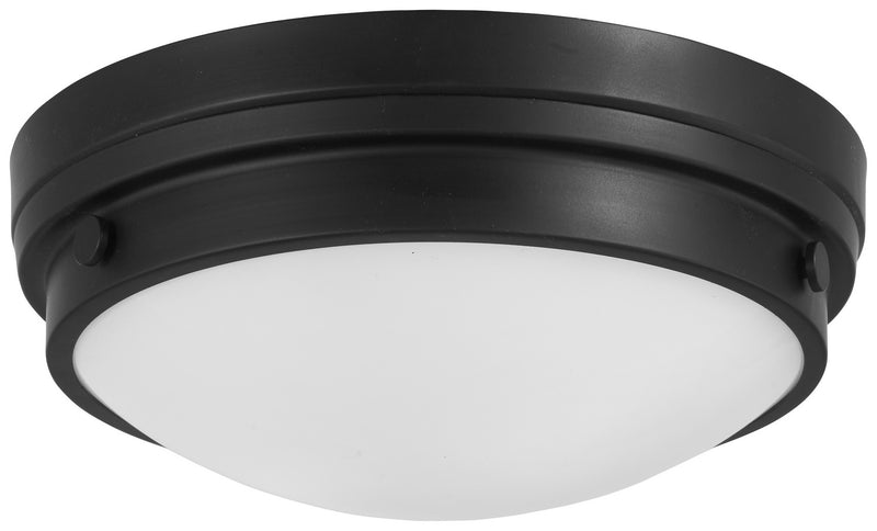 Minka-Lavery 823-66A Two Light Flush Mount, Coal Main Image.jpg