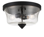 Minka-Lavery 4927-66A Shyloh Two Light Flush Mount, Coal Main Image.jpg