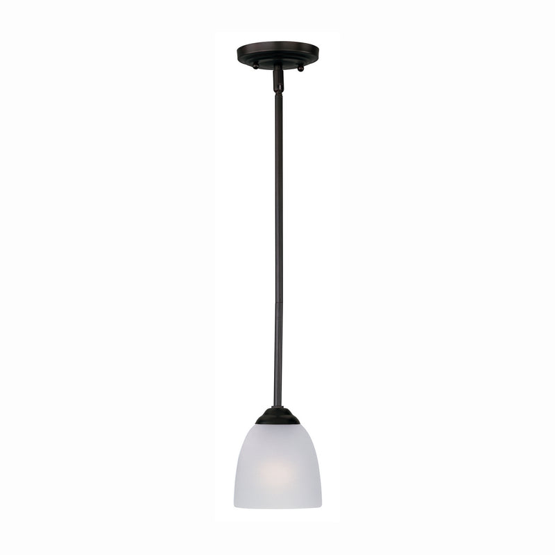 Maxim 92061FTBK Stefan One Light Mini Pendant, Black Main Image.jpg