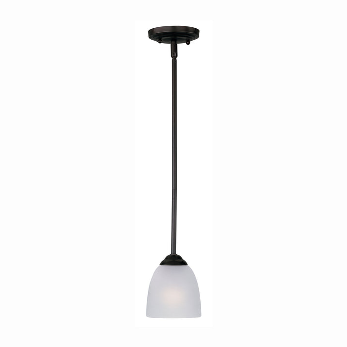 Maxim 92061FTBK Stefan One Light Mini Pendant, Black Main Image.jpg