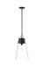 Z-Lite 2300P12-MB Wentworth One Light Pendant, Matte Black Main Image.jpg