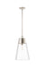 Z-Lite 2300P12-PN Wentworth One Light Pendant, Polished Nickel Main Image.jpg