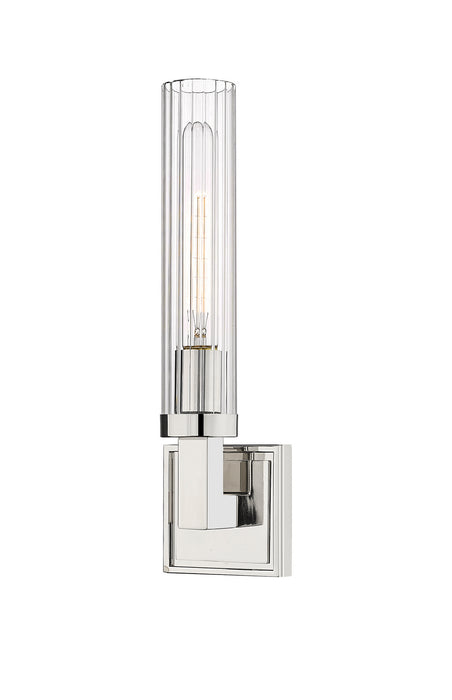 Z-Lite 3031-1S-PN Beau One Light Wall Sconce, Polished Nickel Main Image.jpg