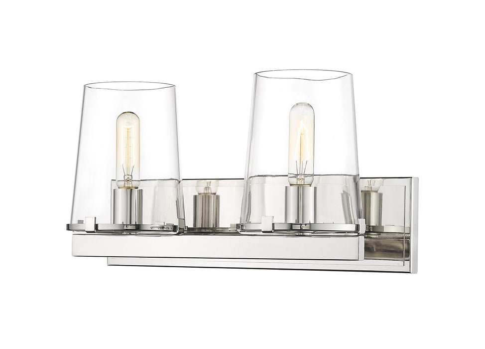 Z-Lite 3032-2V-PN Callista Two Light Vanity, Polished Nickel Main Image.jpg