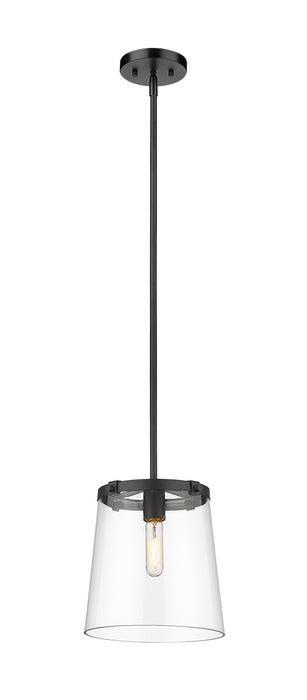 Z-Lite 3032P10-MB Callista One Light Pendant, Matte Black Main Image.jpg