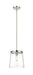 Z-Lite 3032P10-PN Callista One Light Pendant, Polished Nickel Main Image.jpg